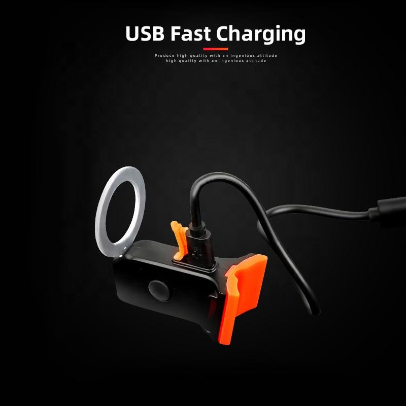 USB Charge Flashlight Bicycle Light Led Bike Flash Taillight Cycling Night Warning Lights  Lamp