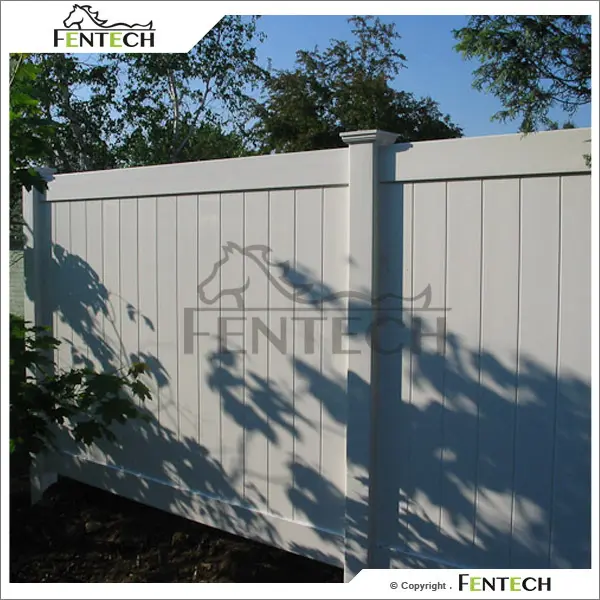 hot selling used vinyl fence panels for sale Easily Assembled water proof pvc fence profile vinyl fence panels 6x8