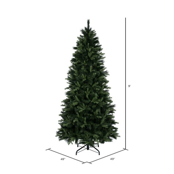 Vickerman 9' x 49 Southern Mixed Spruce Artificial Christmas Tree，Unlit