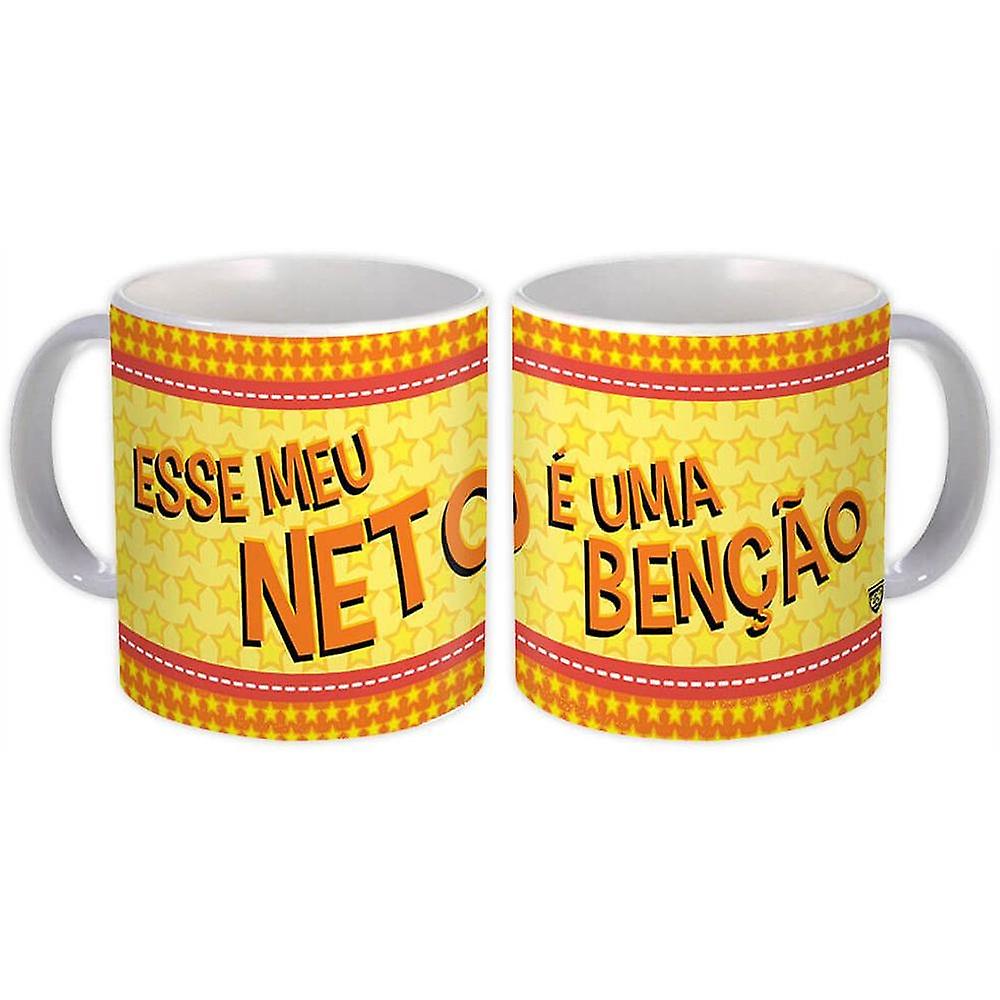 Gift Mug: Esse Meu Neto é Uma Bençao Christian