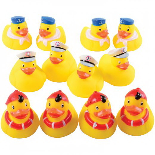 U.S. Toy GS483 Assorted Hat Carnival Ducks