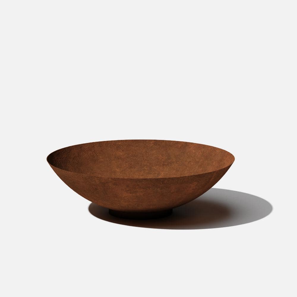 Veradek Rust Bowl 22 in. Corten Steel Metal Round Planter RBV22RS