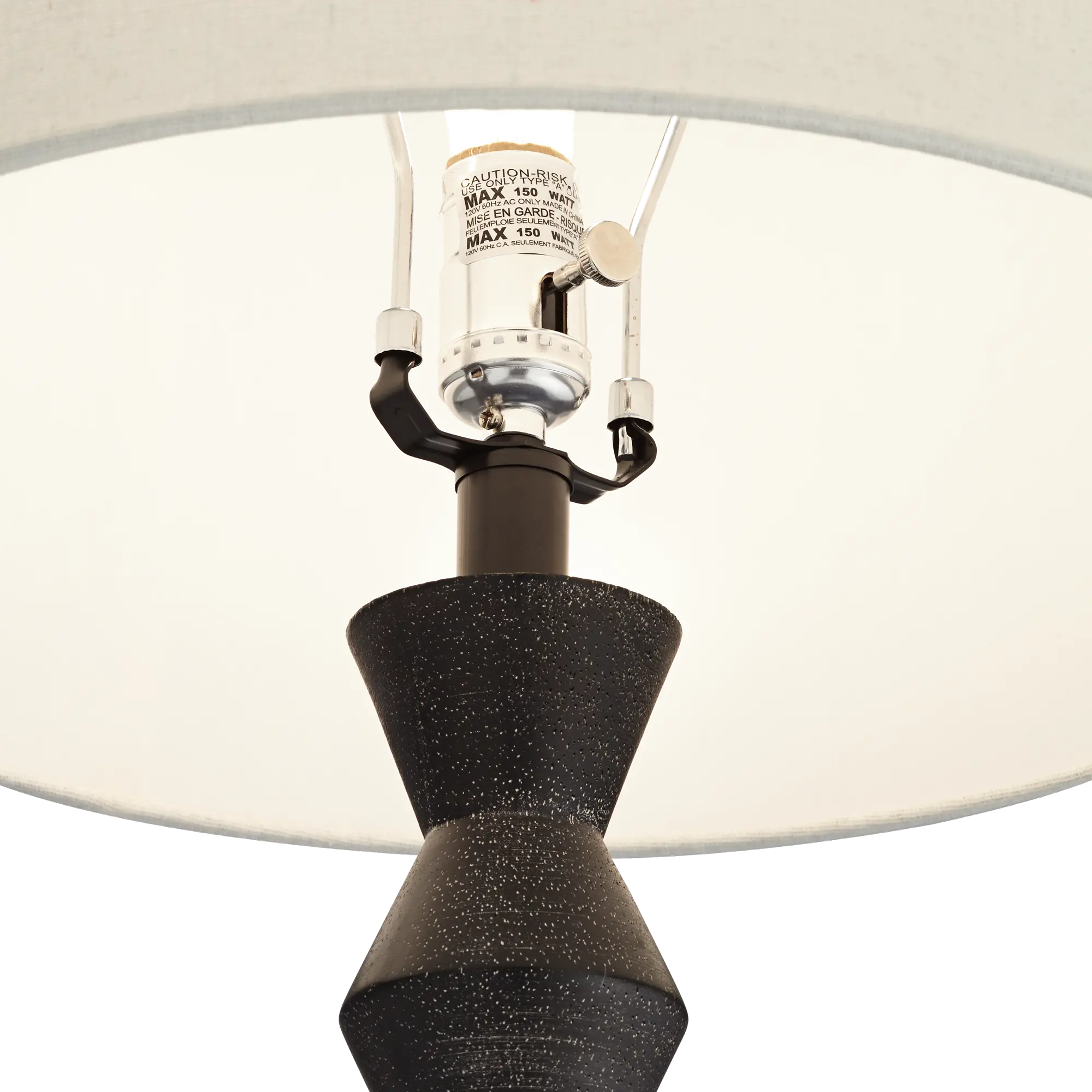 Norden Black Table Lamp