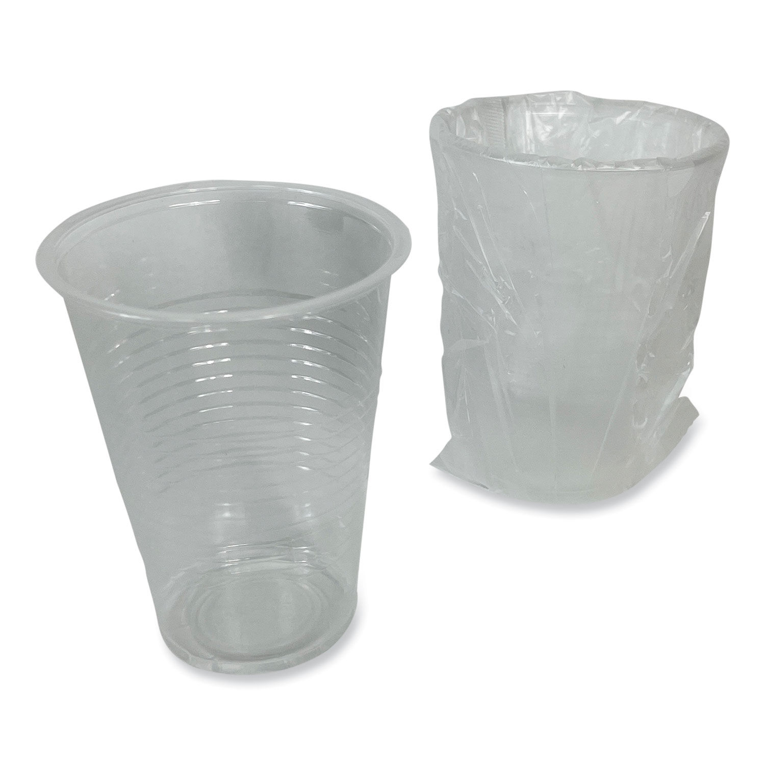 Translucent Plastic Cold Cups by Boardwalkandreg; BWKWRAPCUP