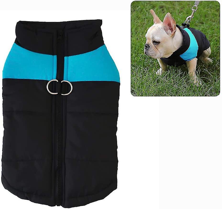 Autumn Winter Dogs Coat， Pet Vest， Waterproof Dog Cotton Jacket， Puppy Clothes Coat， Warm Dog Clothes Jacket