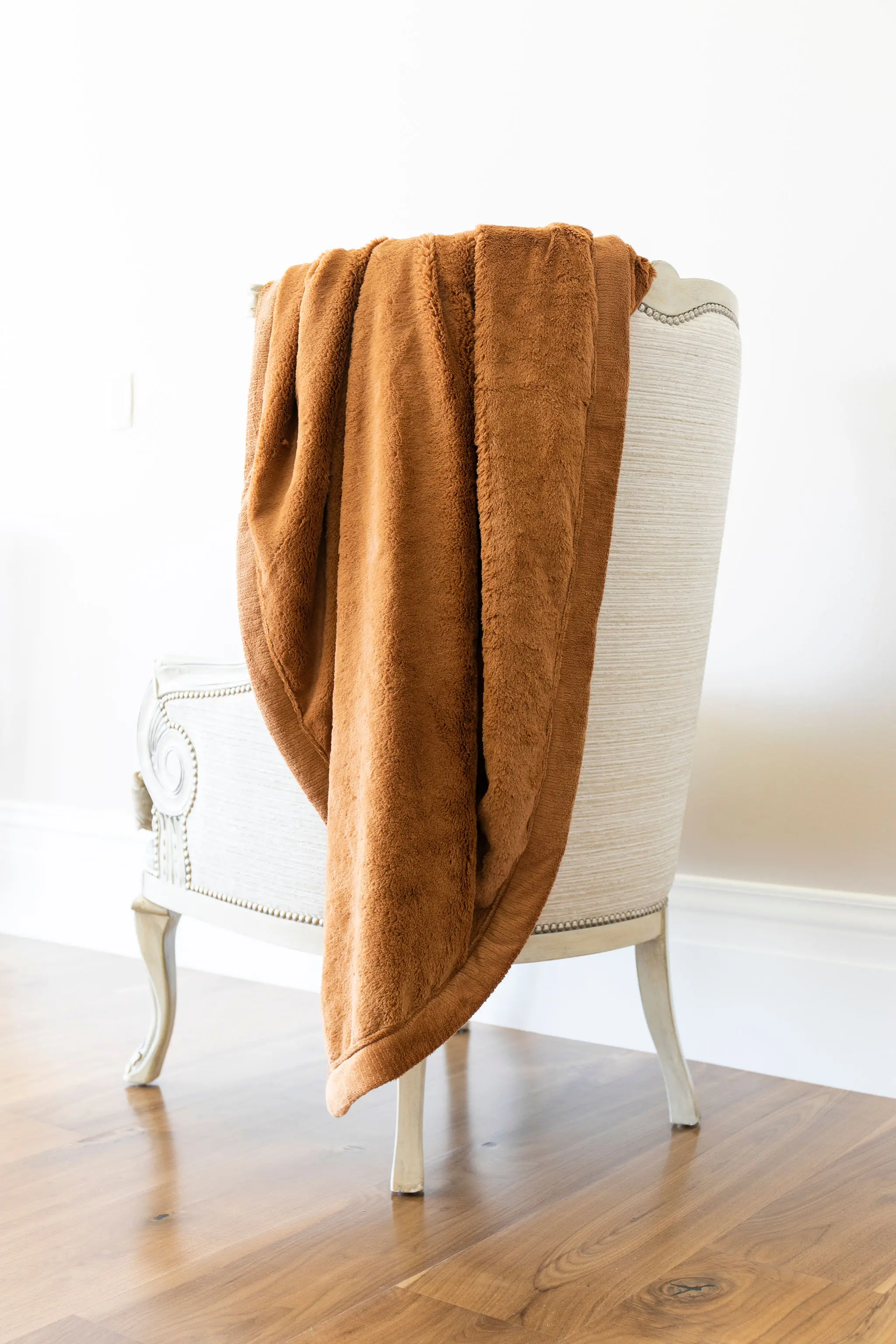 Camel Lush XL Throw Blanket