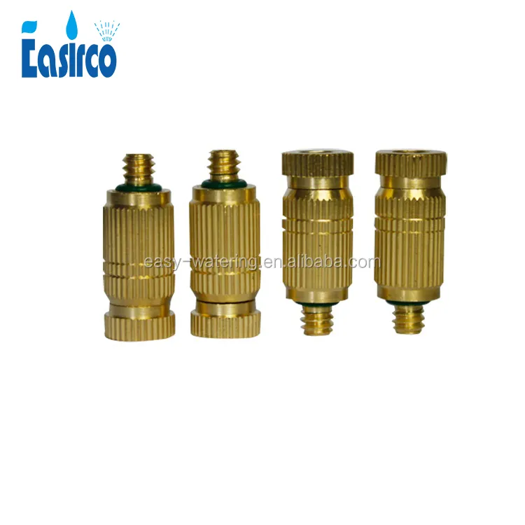 Brass Fog Nozzle High Pressure Mist Water Spray Nozzle agriculture sprayer