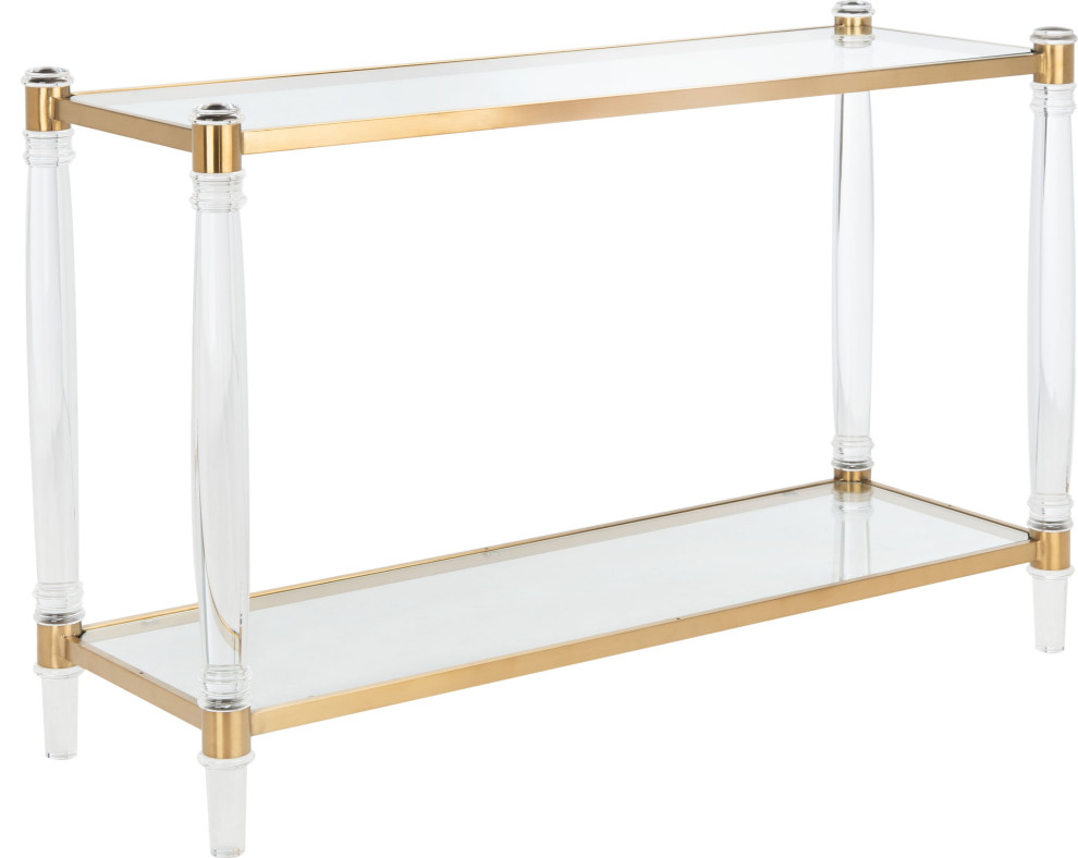 Isabelle Console Table   Contemporary   Console Tables   by HedgeApple  Houzz