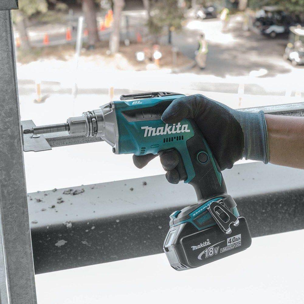 Makita 18V LXT Lithium-Ion Brushless Cordless Drywall Screwdriver with Push Drive Technology (Tool-Only) XSF03Z