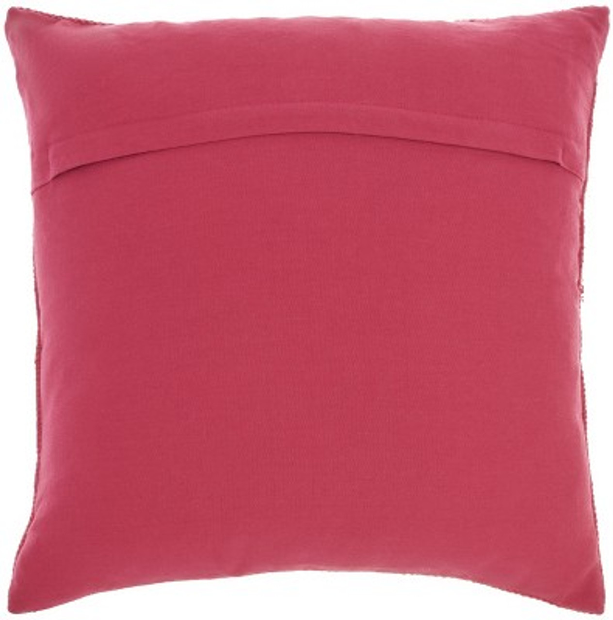 Mina Victory Life Styles Tufted Dots 18 x 18 Hot Pink Indoor Throw Pillow