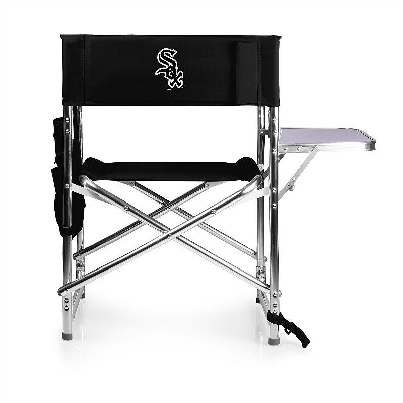 Picnic Time Chicago White Sox Sports Side Table Chair