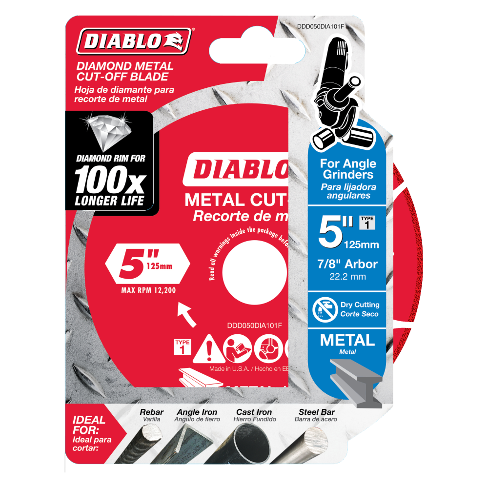 Diablo Tools 5 Diamond Metal Cut-Off Blade ;