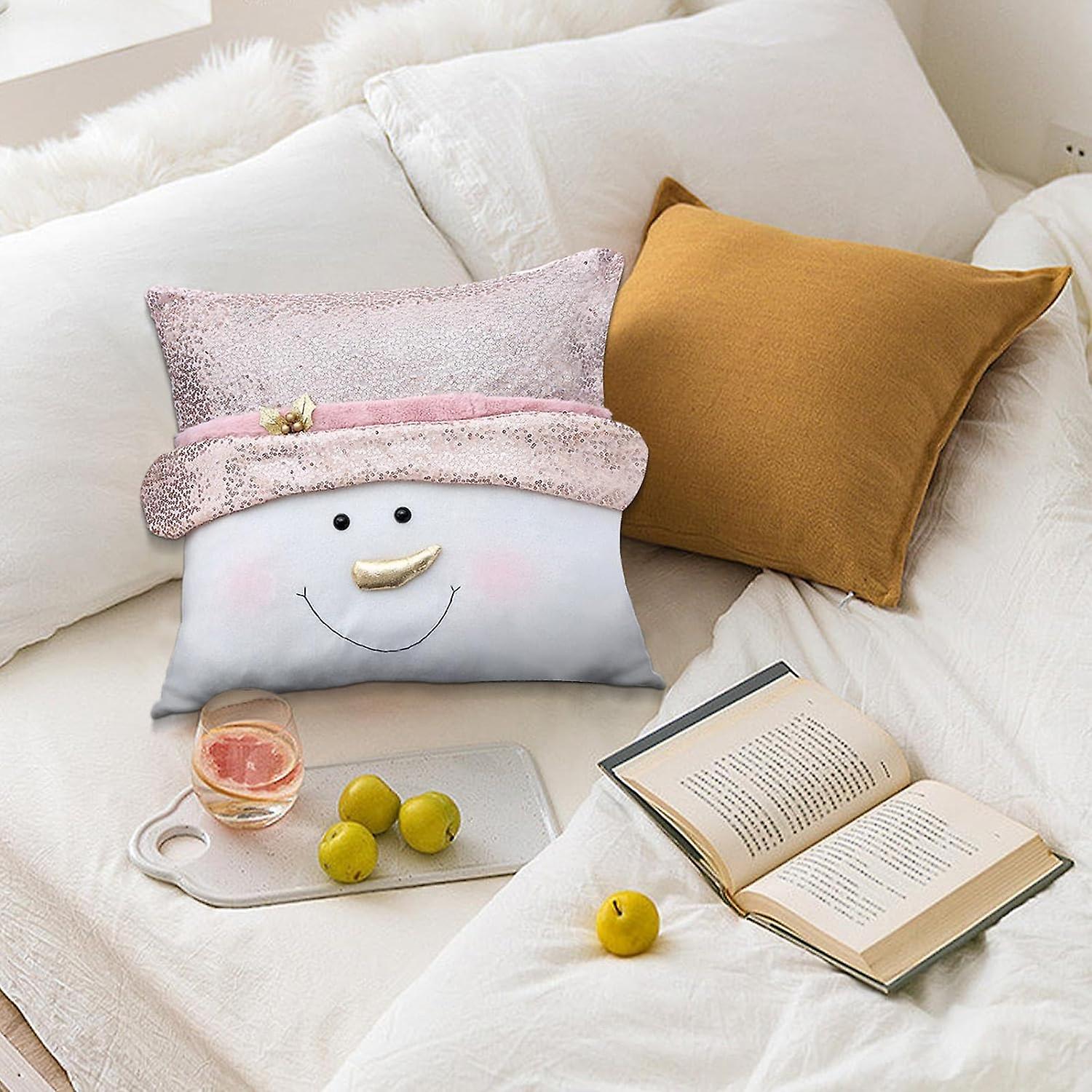 Winter Cushion For Christmas | Christmas Decoration For Family， Girls， Women And Friends-a