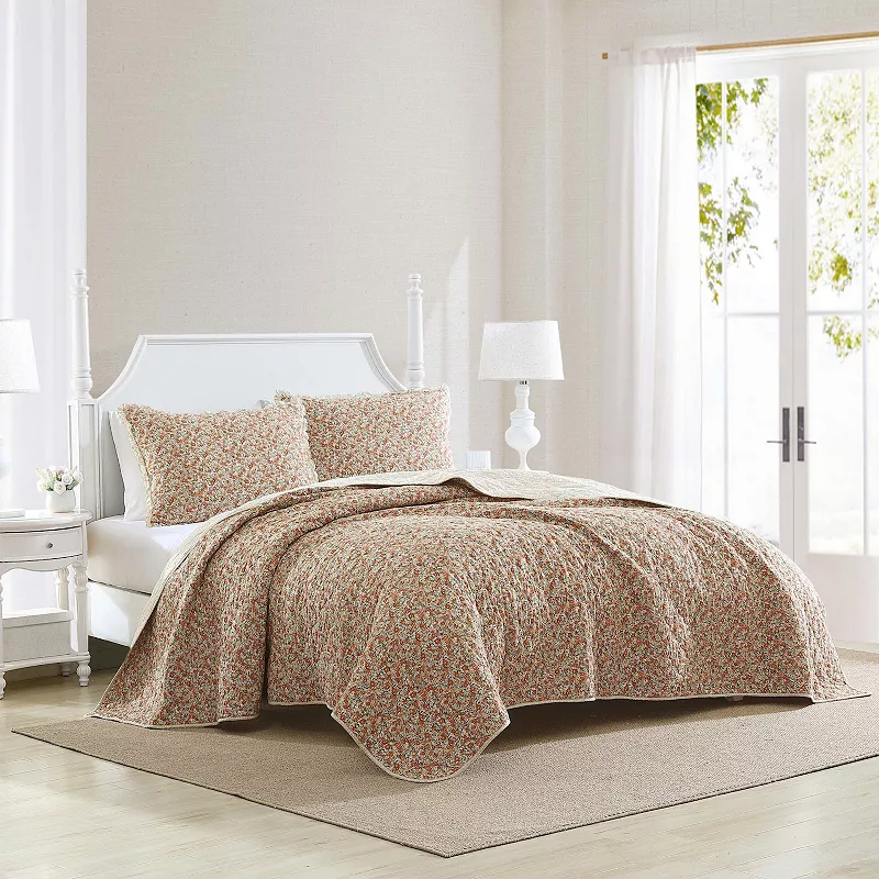 Laura Ashley Loveston Quilt Set