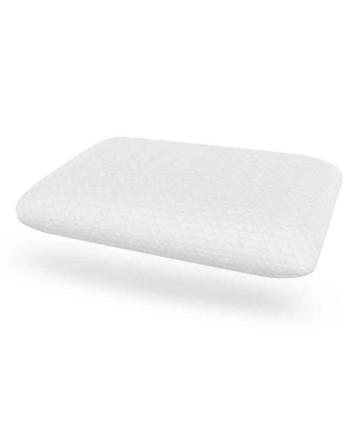 BodiPEDIC Back to Campus 1.5 Memory Foam Topper and Pillow Bedding Bundle， Twin