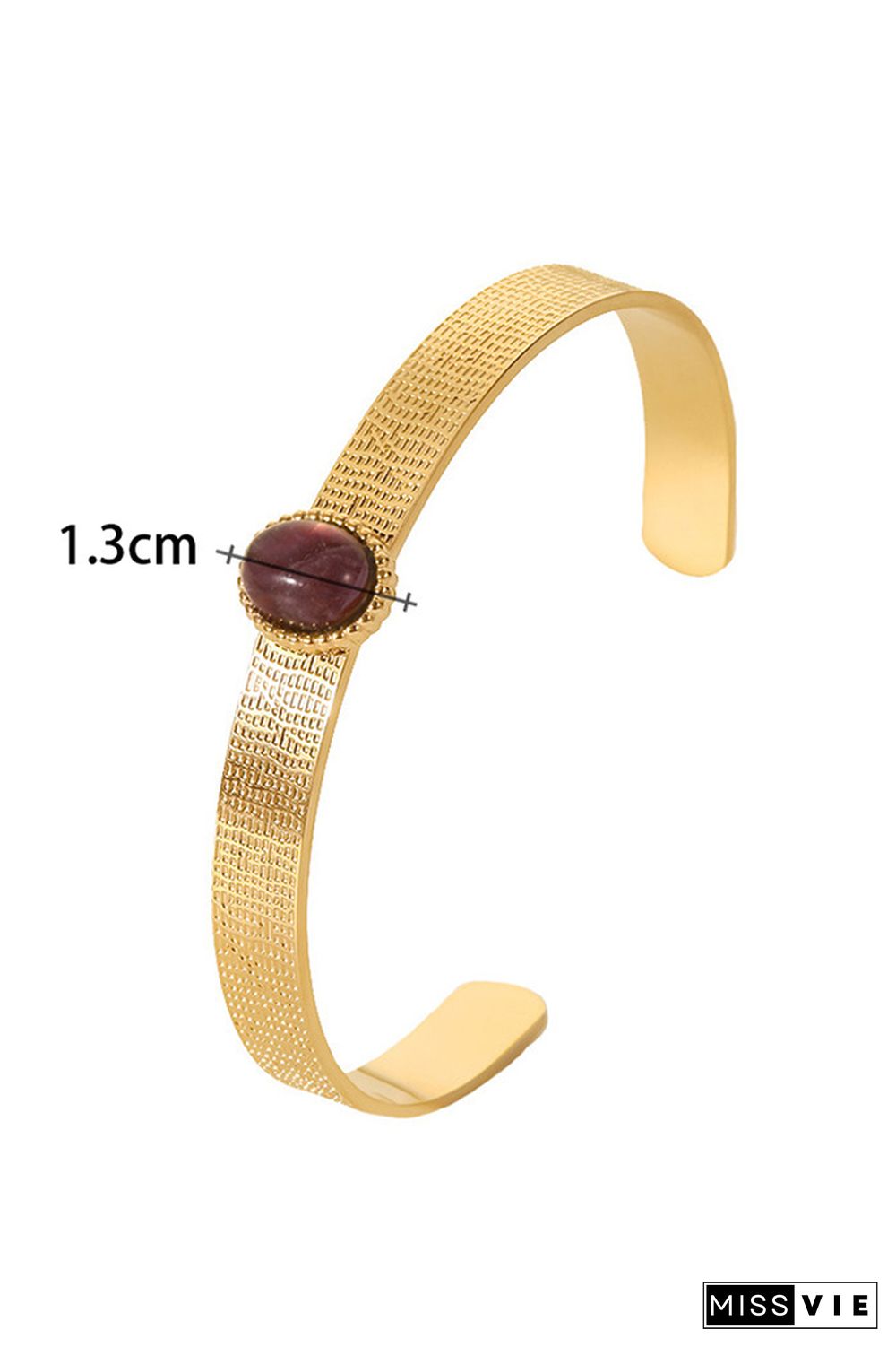 Gold Titanium Steel Bracelet MOQ 5pcs