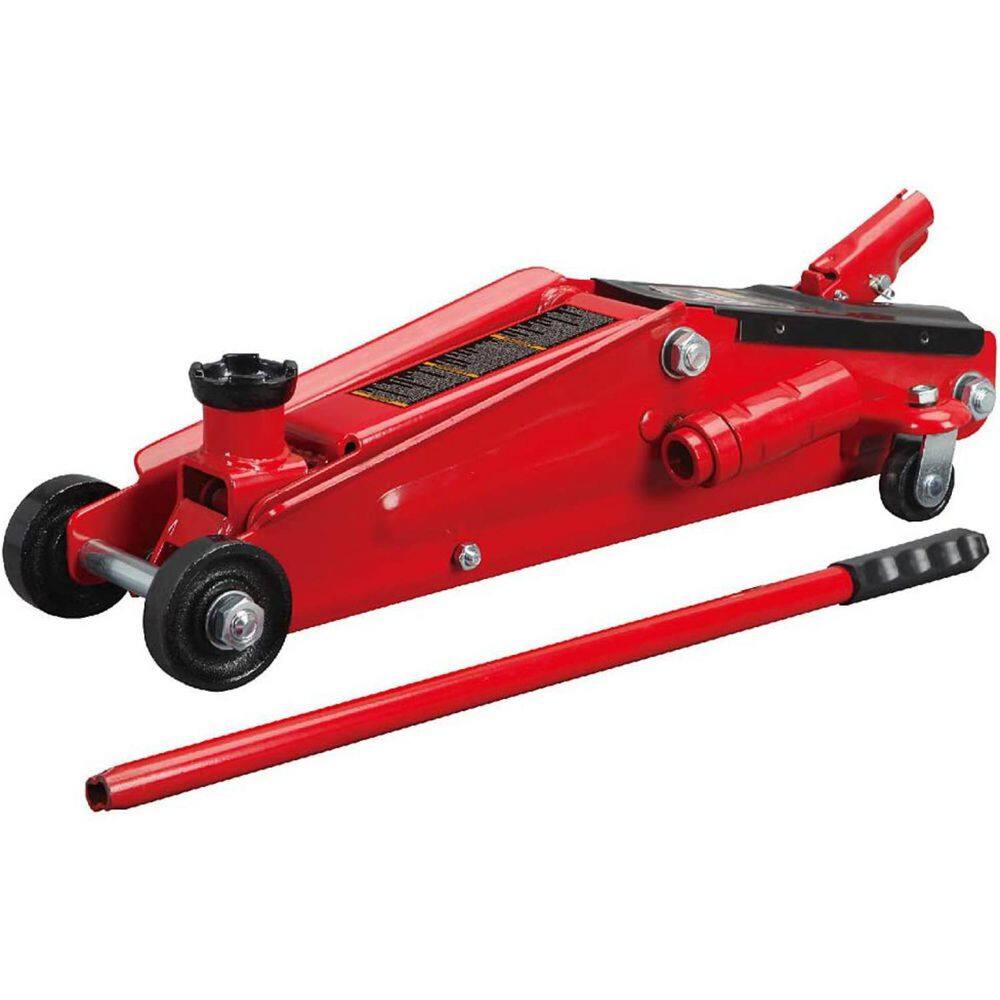 Big Red 3-Ton Trolley Floor Jack with Saddle Extension Adapter T83006