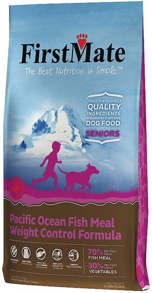 Firstmate Weight Control Limited Ingredient Diet Senior Grain-Free Pacific Ocean Fish Meal Formula Dry Dog Food