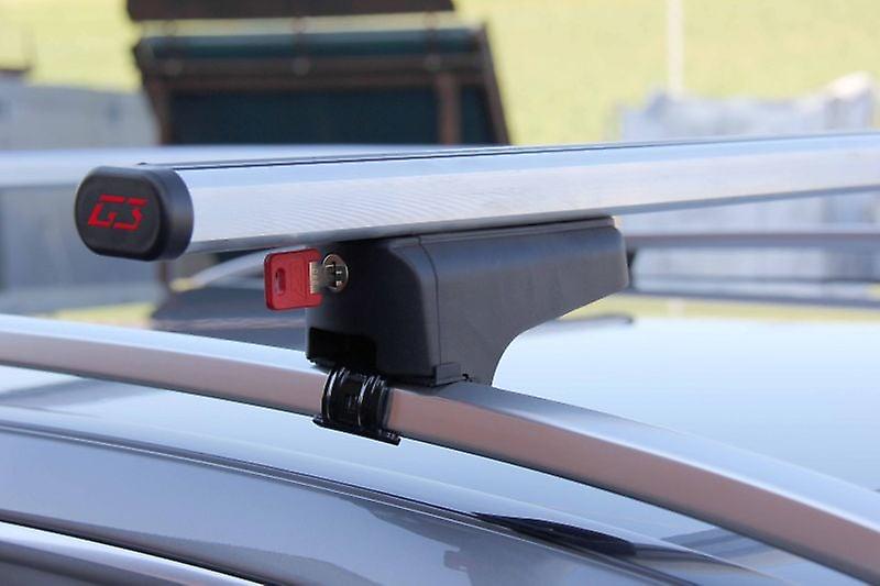 Lockable Roof Bars for Mercedes C-Class Estate W205 with Flush Rails 2014-