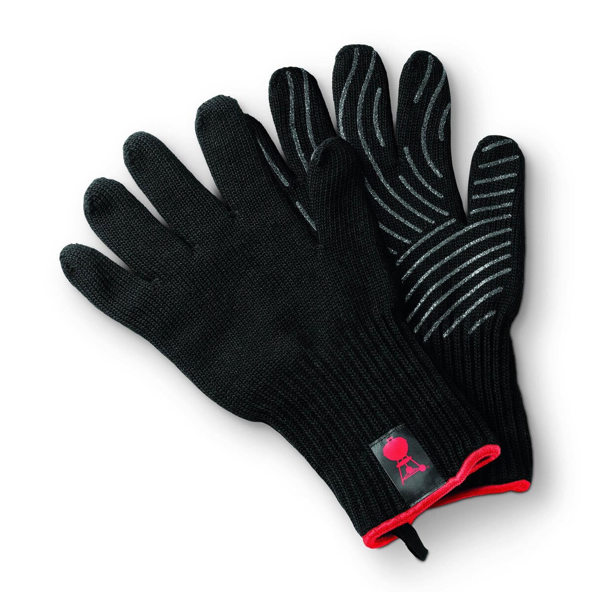 Weber 6535 Premium Large / Extra-Large Grill Gloves With Silicone Grip Pattern Palm