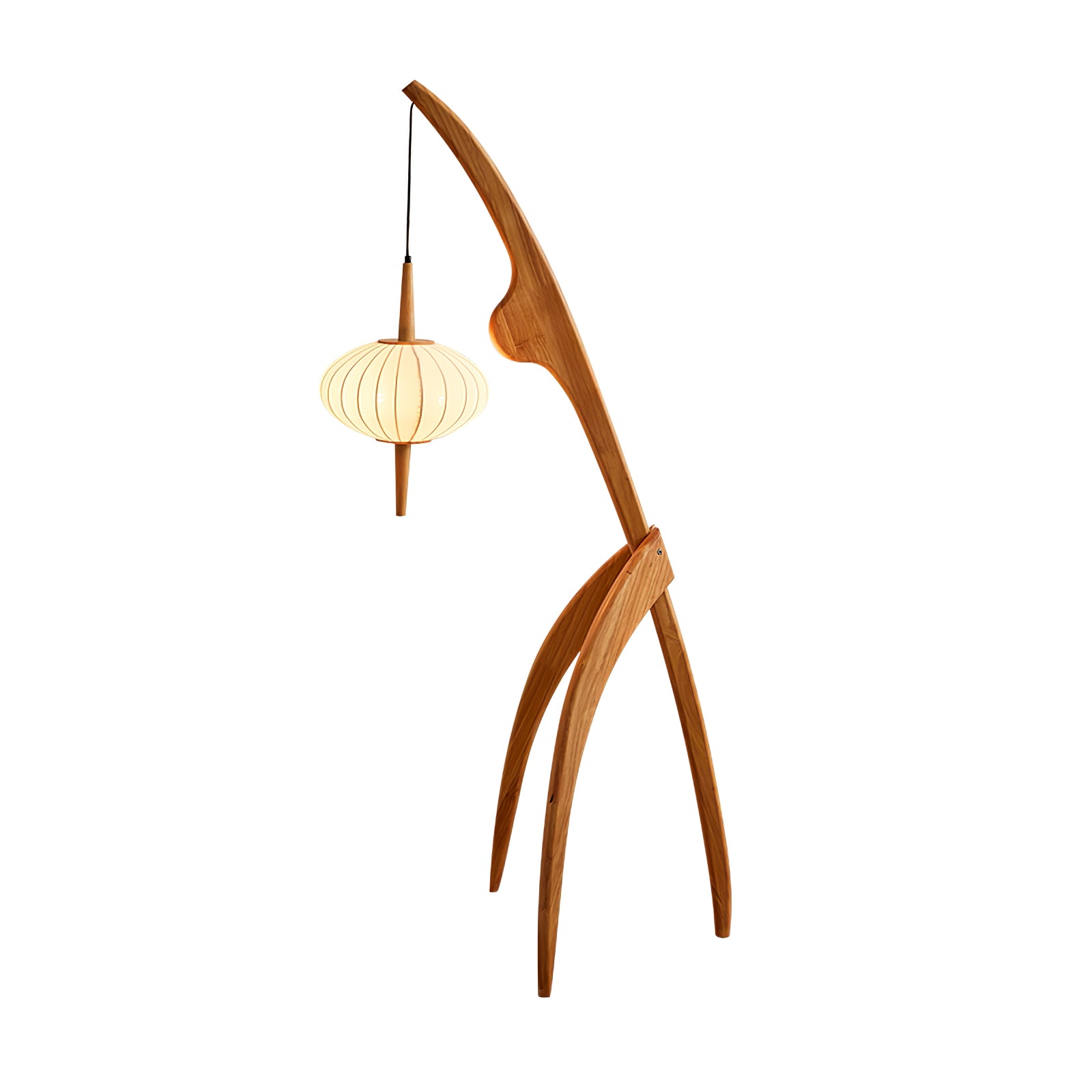 Mantis Wood Floor Lamp