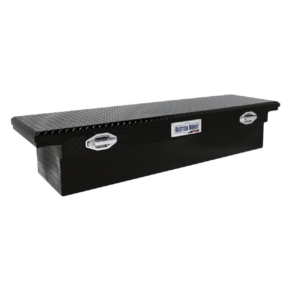 69 Gloss Black SEC Low Profile Saddle Truck Tool Box