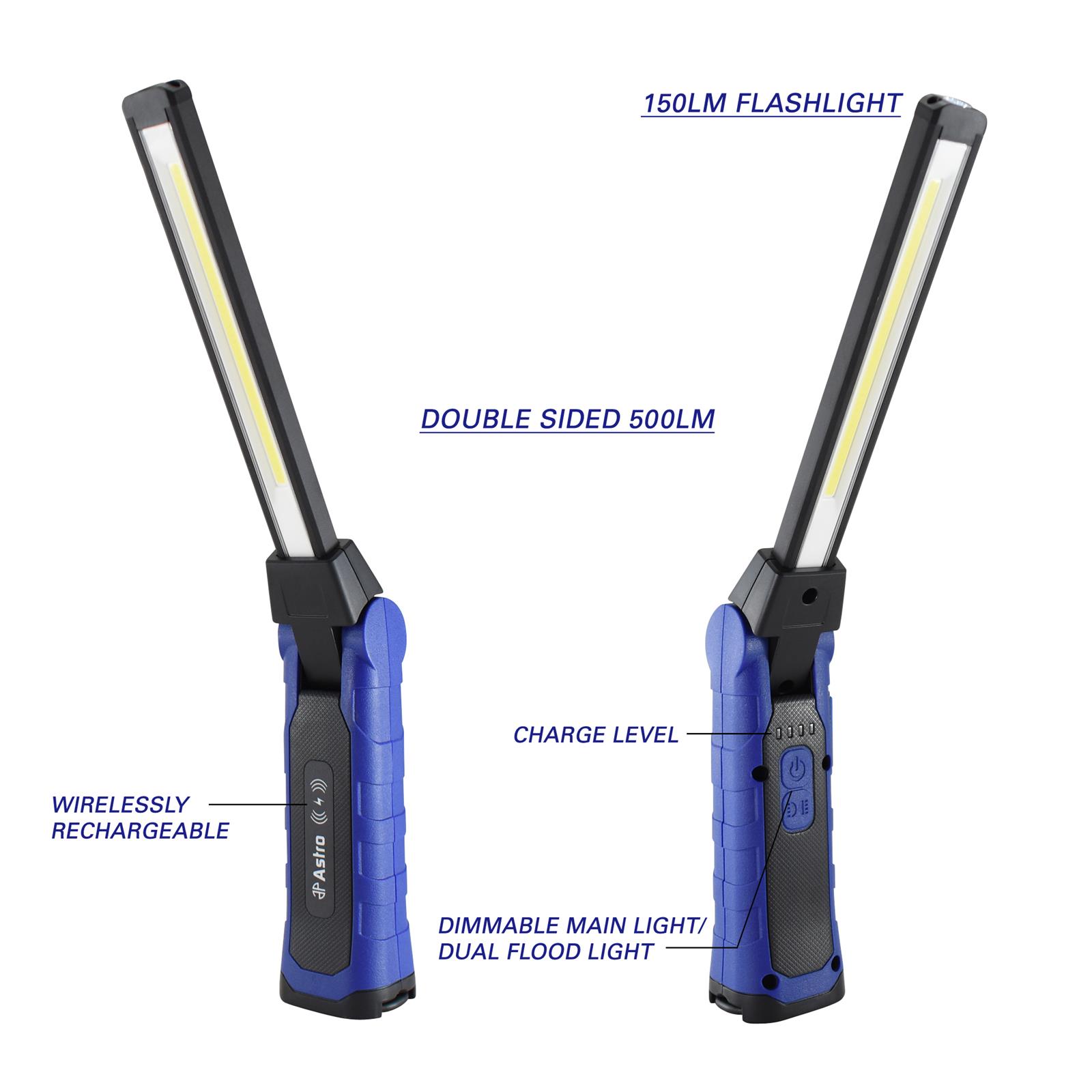 Astro Pneumatic Tool Company 52SL Astro Pneumatic Tool Company Rechargeable Folding Double-Sided LED Slim Lights