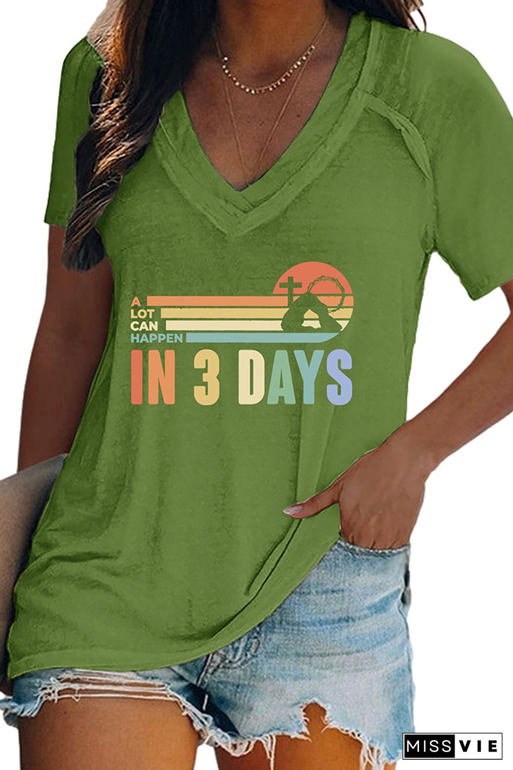 A Lot Can Happen in 3 Days Graphic Tee