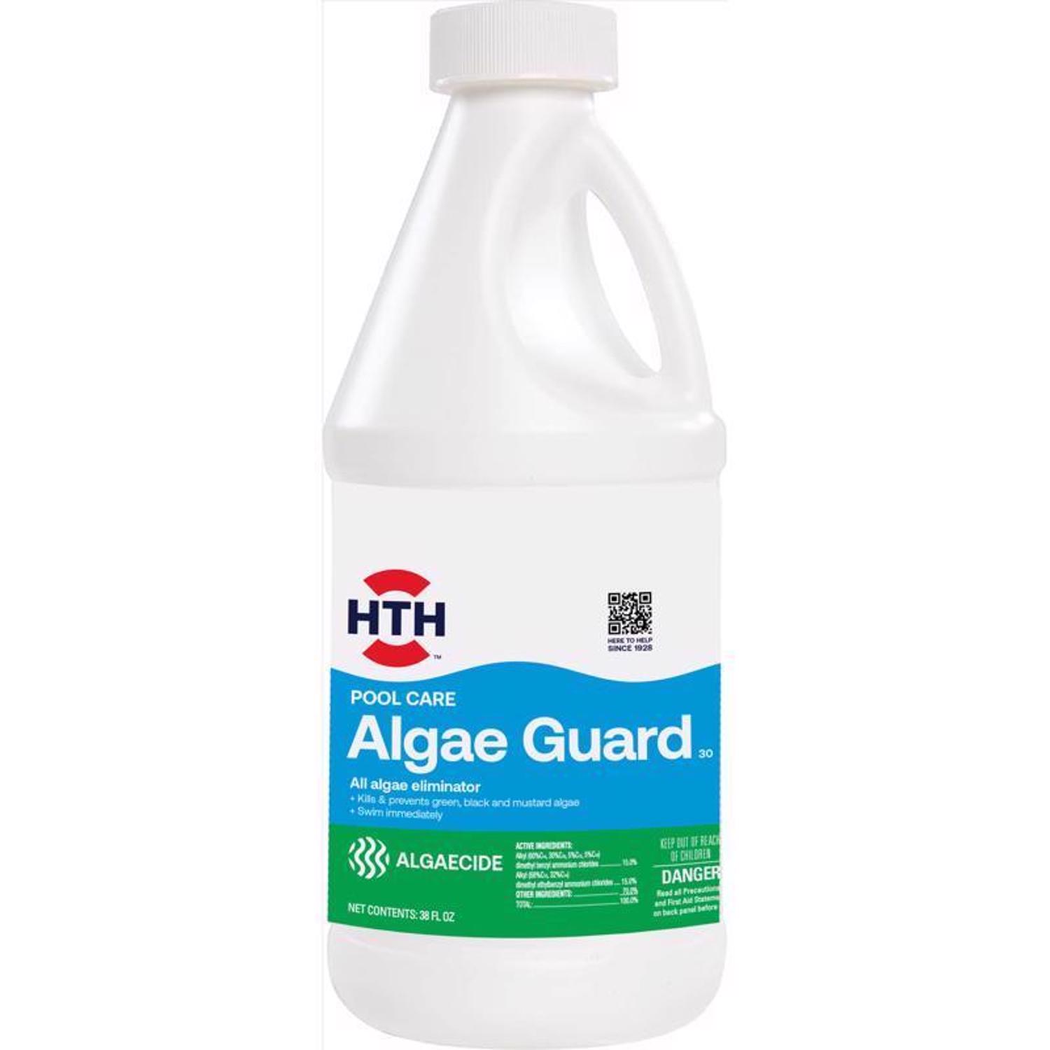 HTH Pool Care Liquid Algae Guard 38 oz