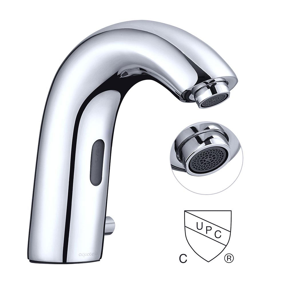 Aquaterior Touchless Lavatory Sink Faucet Hot & Cold 7