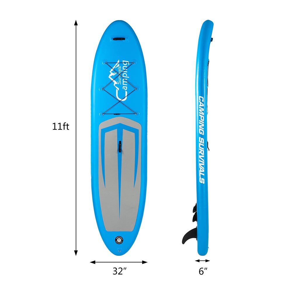 Yescom Paddle Board Inflatable Sup Board for Beginners 10 ft