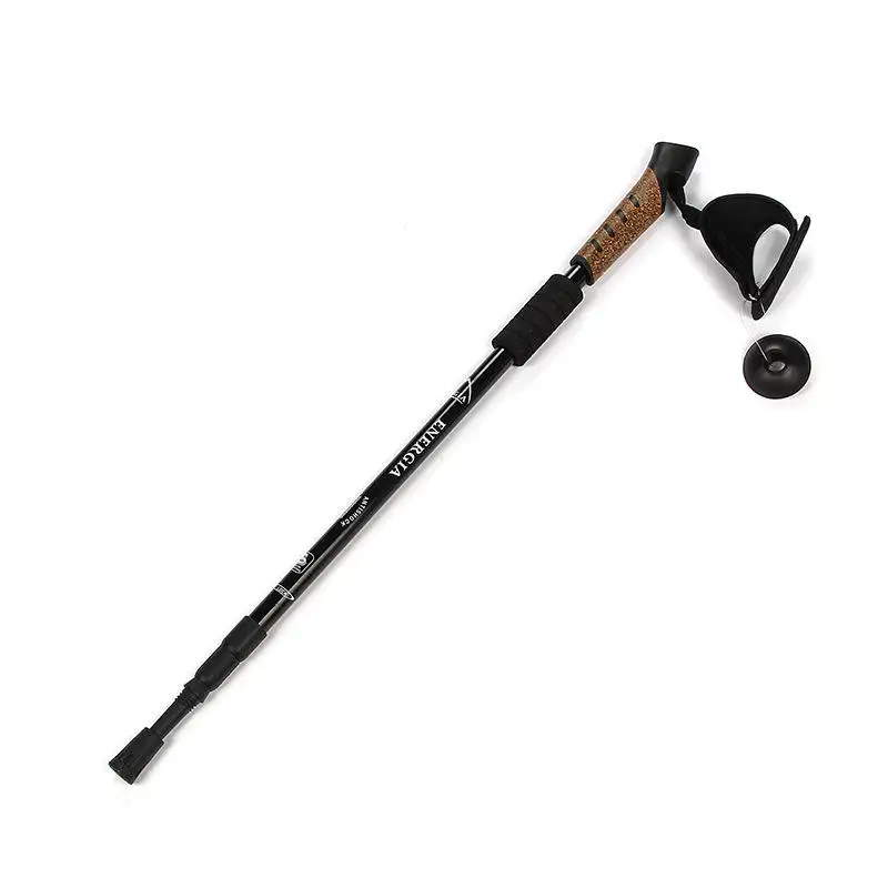 Hiking Trekking Ergonomic Portable Multifunctional Collapsible Poles Walking Sticks