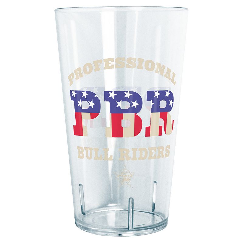 PBR USA Flag Filled Letters 24 oz. Tritan Tumbler