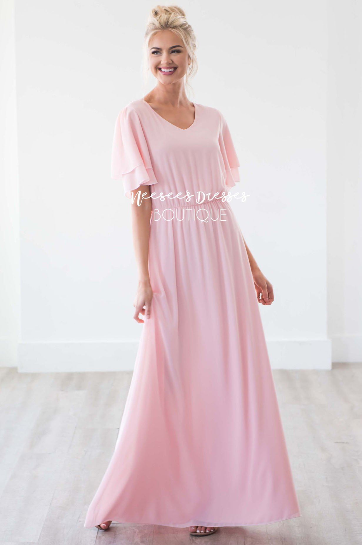 The Chloe Chiffon Maxi Dress