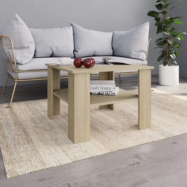 vidaXL Coffee Table Sonoma Oak 23.6