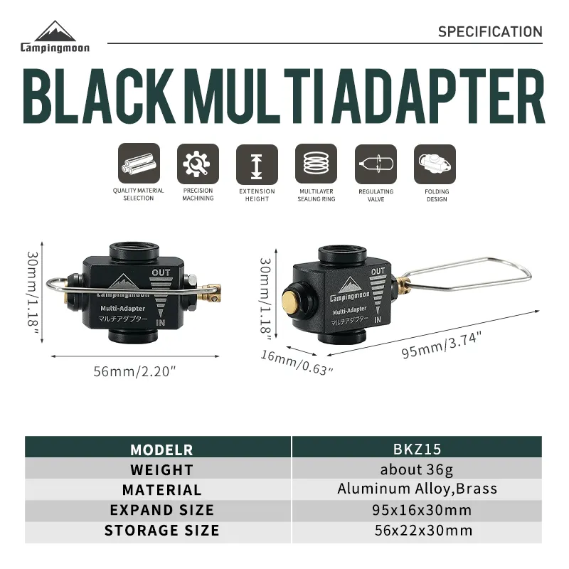 Gas Tank Burners Head Adapter Outdoor Camping Stove Use gas tank adapter