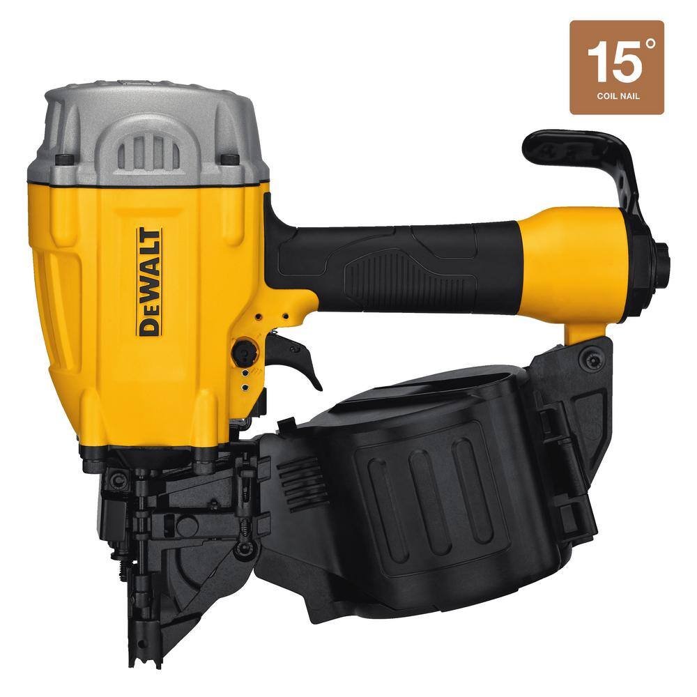 DEWALT DWF83C Pneumatic 15° Coil Framing Nailer