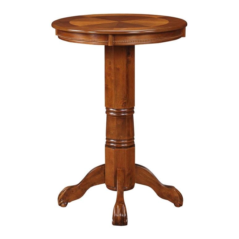 Florence 30 inch Round Wood Pub Table