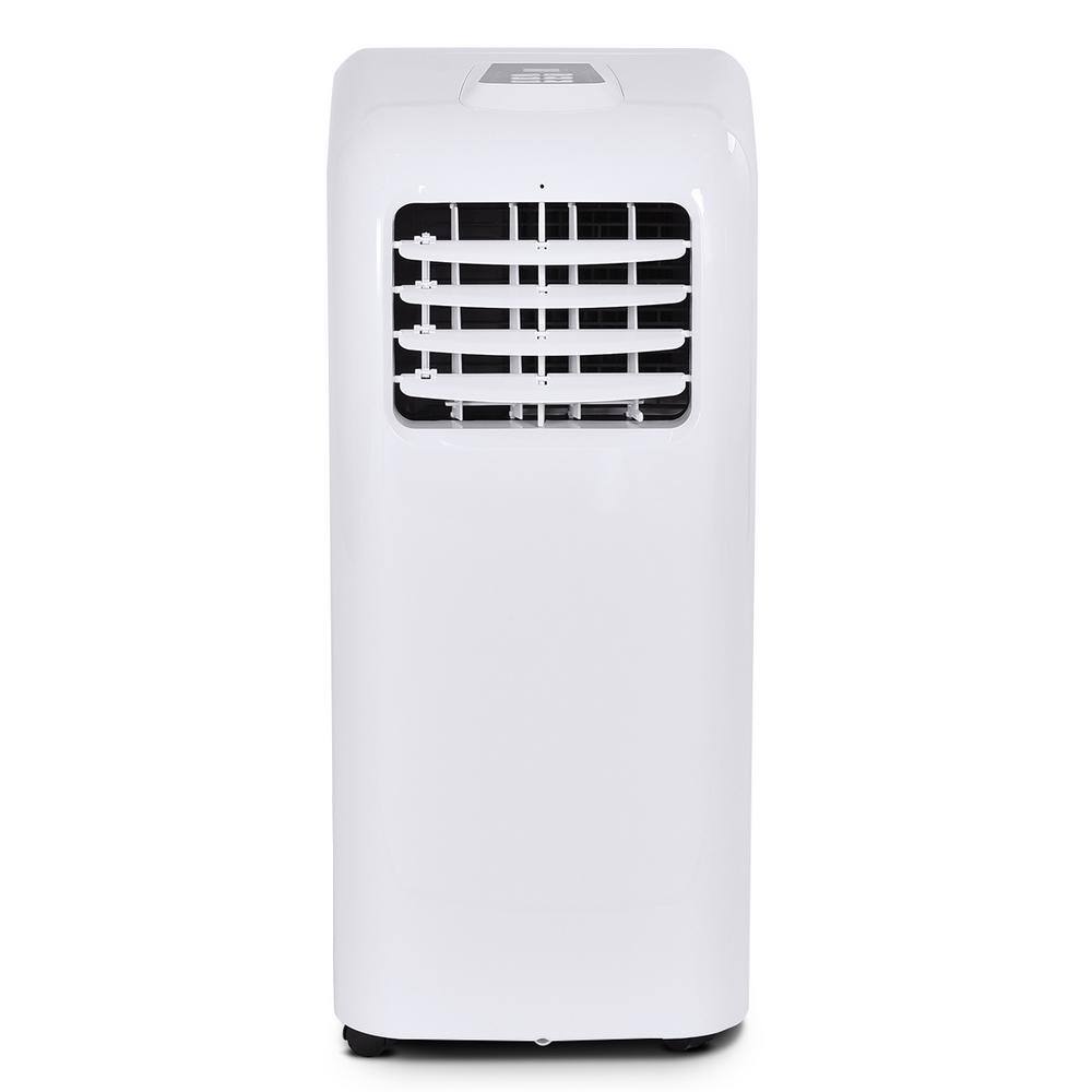 Costway 8000 BTU Portable Air Conditioner and Dehumidifier Function Remote in White with Window Kit EP22783