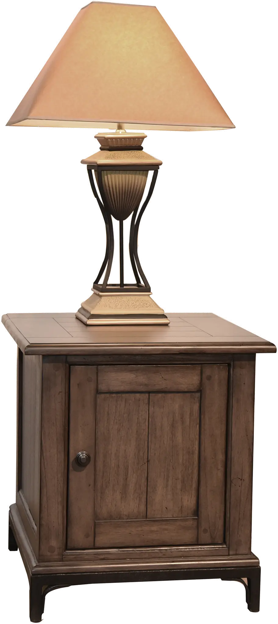 Stone Mountain Side Table with Door