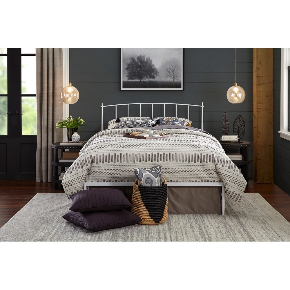 LIfestorey Nina Queen Metal Bed