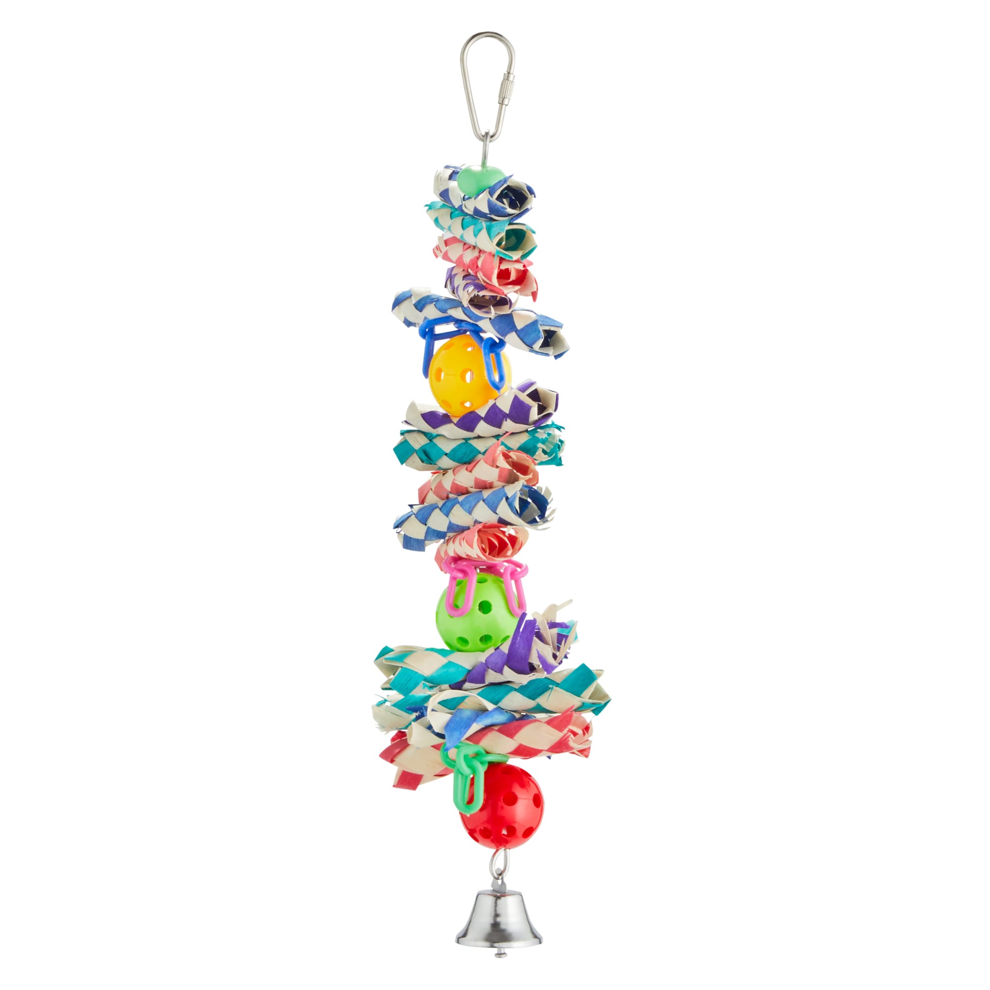 You  Me Finger Trap  Balls Noisemaking Bird Toy， Small