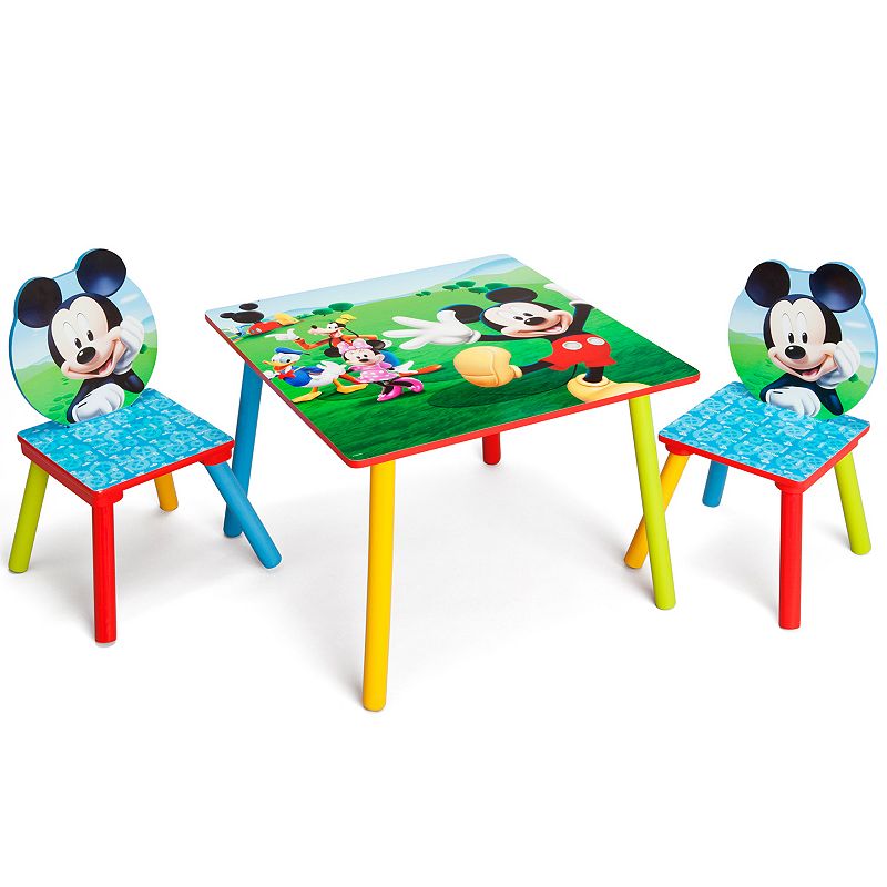 Disney's Mickey Mouse Table and Chairs Set by Delta Children