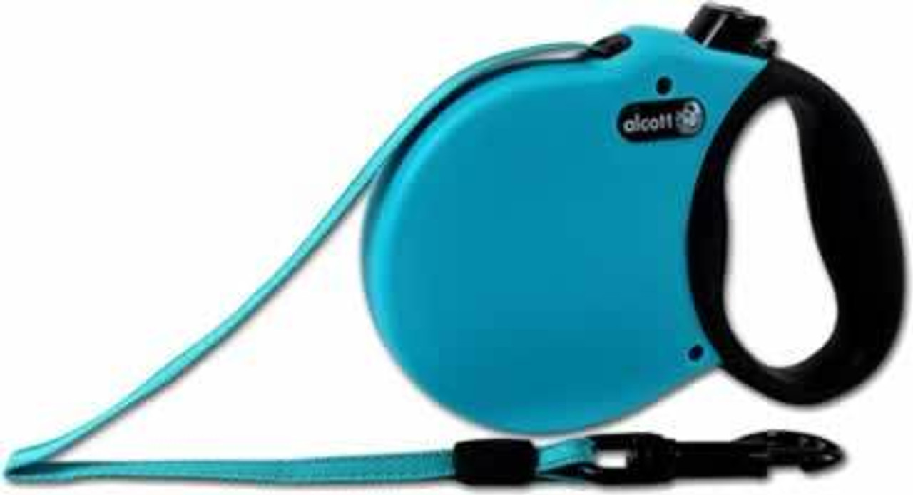 Alcott Retractable Blue Dog Leash