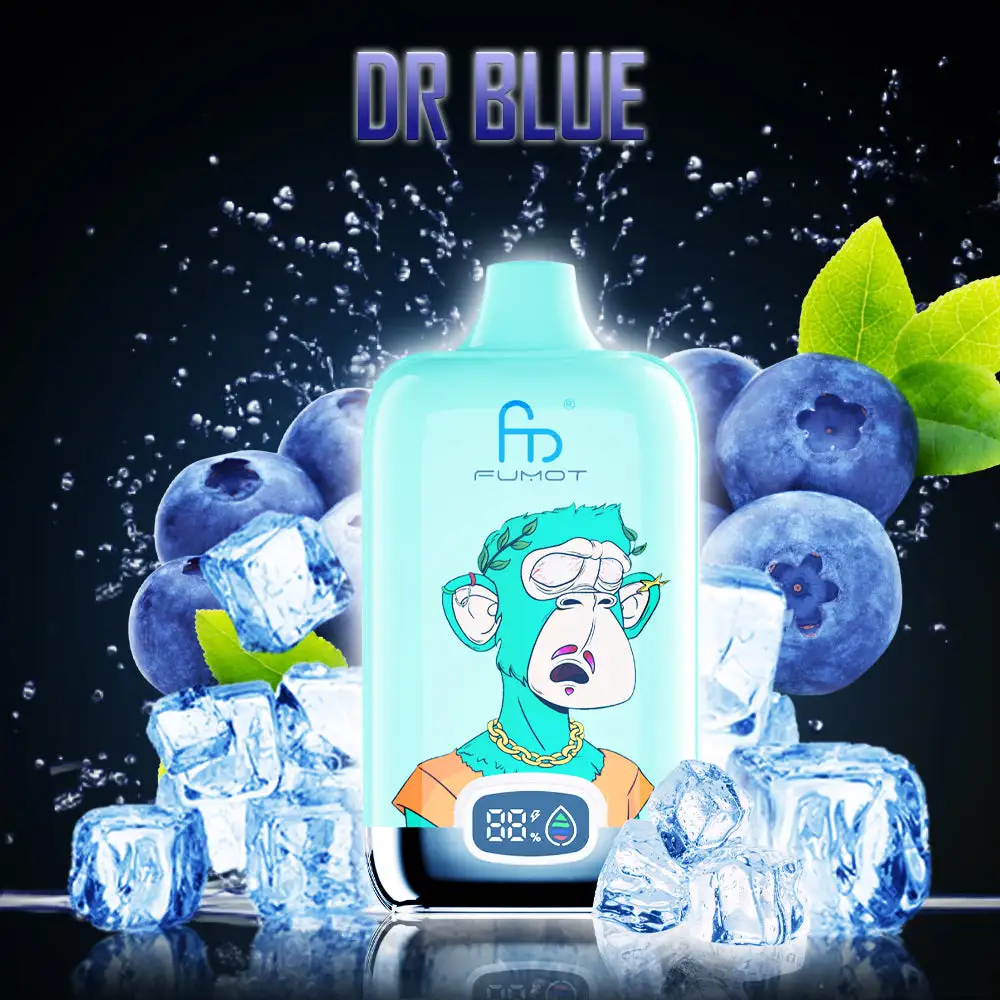 Fumot Tornado Digital Box 12000 Puffs - Dr.Blue