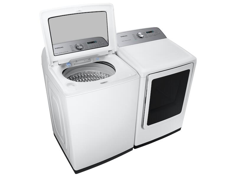 Samsung WA52A5500AW 5.2 Cu. Ft. Large Capacity Smart Top Load Washer With Super Speed Wash In White