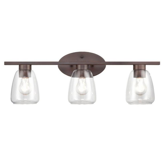 Millennium Lighting 3 Light Vanity Rubbed Bronze