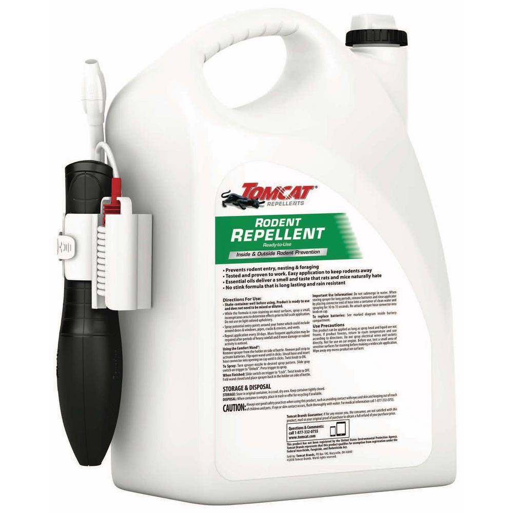 TOMCAT 1 gal. Rodent Repellent for Indoor and Outdoor Mouse and Rat Prevention Ready-To-Use 036820805