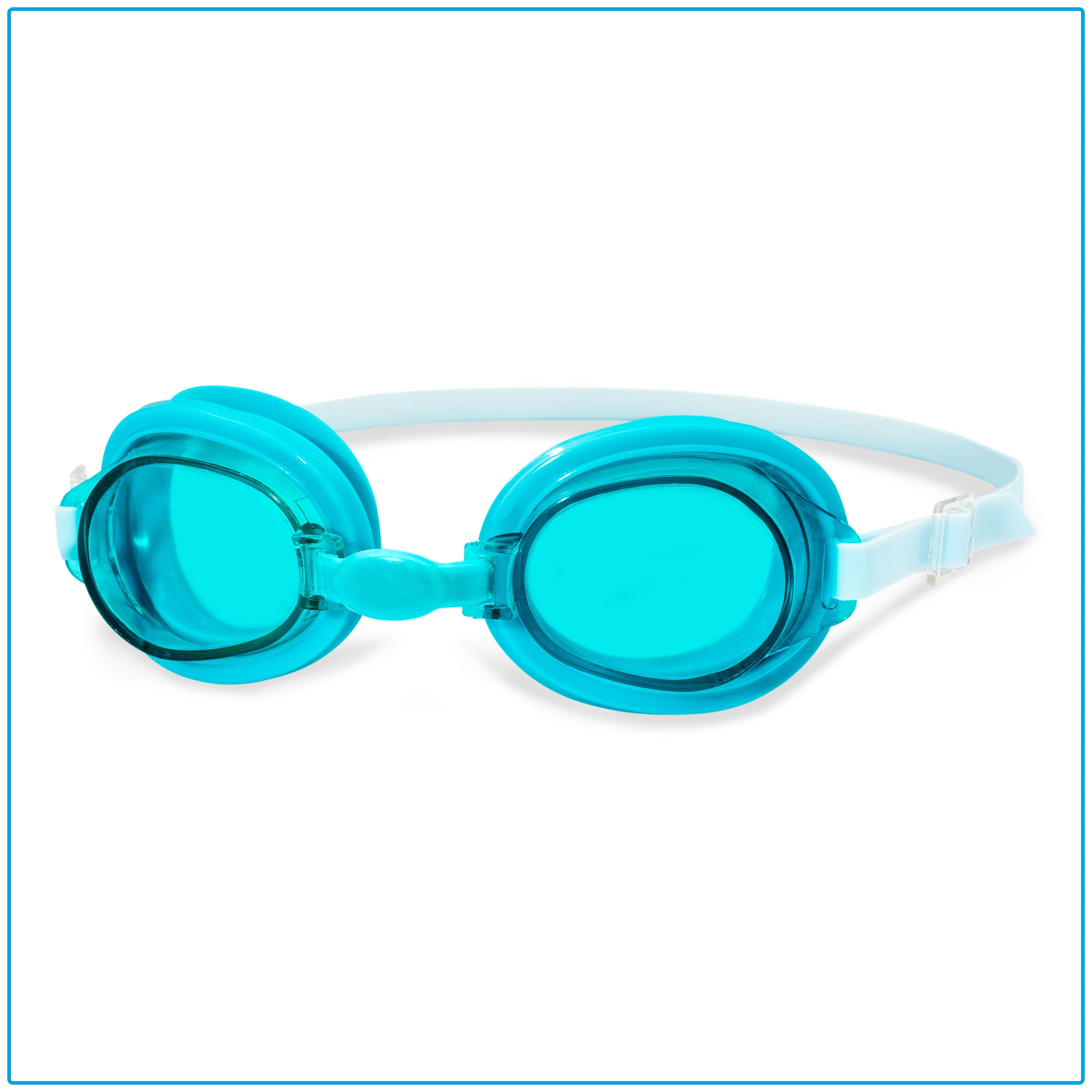 Dolfino Splash Time Child Goggles, 3 Pairs of Goggles Included