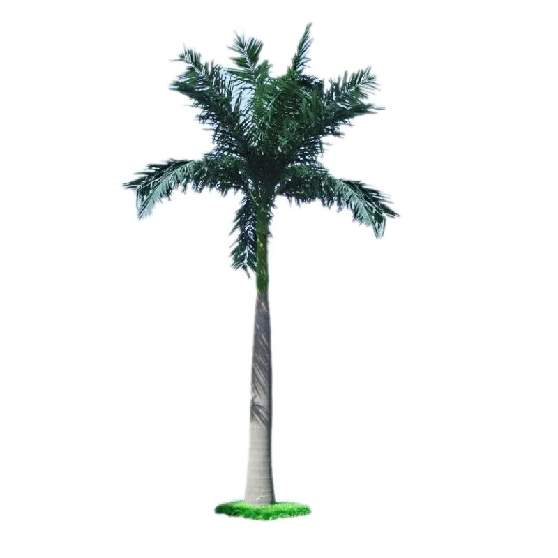 ARTIFICIAL TOPIARY plant King coconut 12 feet height  resort hotel engineering garden decorative customized garden supplies